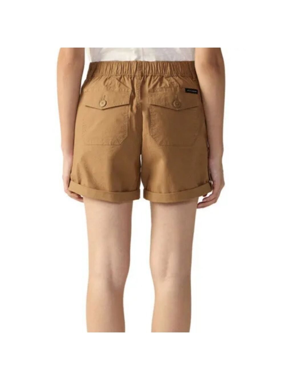 Social Standard by Sanctuary Women's Hero Utility Shorts Carmel color - Picture 3 of 5